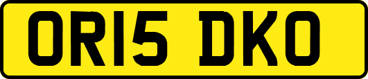OR15DKO