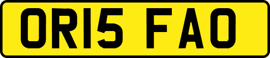 OR15FAO