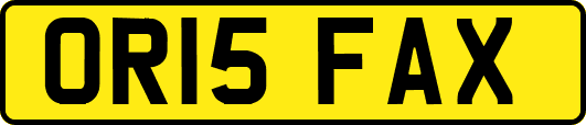 OR15FAX
