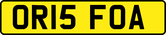 OR15FOA