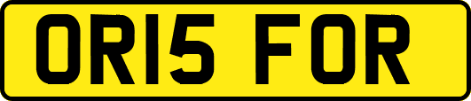 OR15FOR