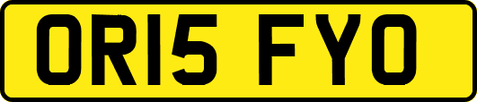 OR15FYO