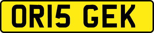 OR15GEK