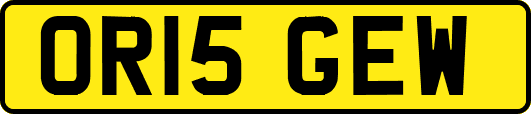 OR15GEW