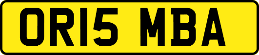 OR15MBA