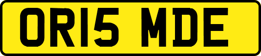 OR15MDE