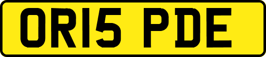 OR15PDE