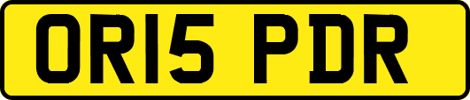 OR15PDR