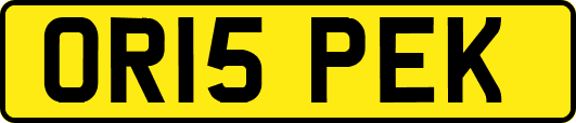 OR15PEK