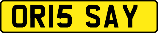 OR15SAY