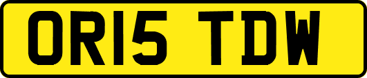 OR15TDW