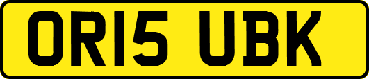 OR15UBK