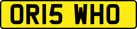 OR15WHO