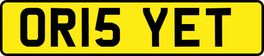OR15YET