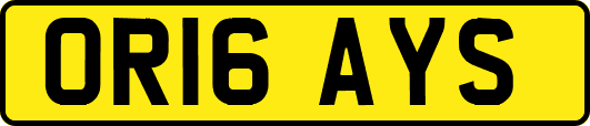 OR16AYS