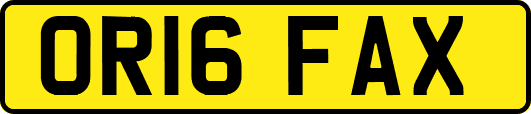 OR16FAX