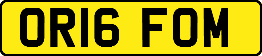 OR16FOM