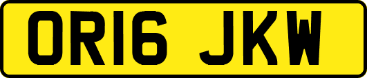 OR16JKW