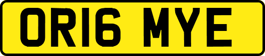 OR16MYE