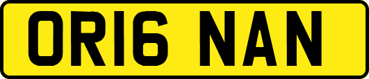 OR16NAN