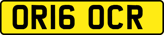 OR16OCR