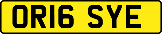 OR16SYE