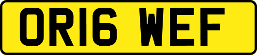 OR16WEF