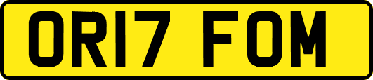 OR17FOM