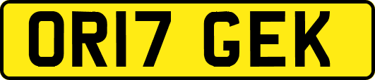 OR17GEK