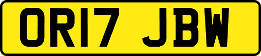OR17JBW