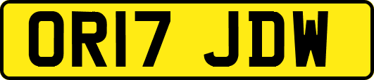 OR17JDW