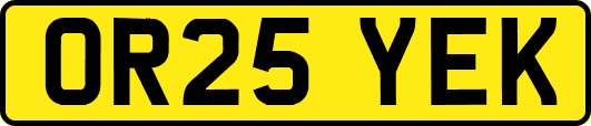 OR25YEK