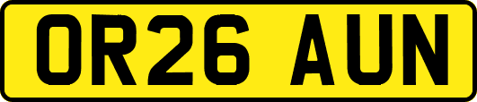 OR26AUN