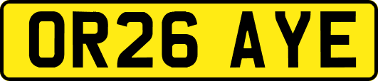 OR26AYE