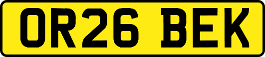 OR26BEK
