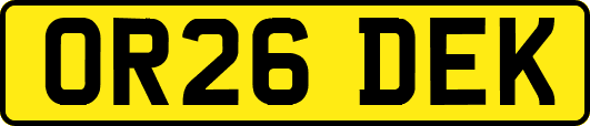 OR26DEK