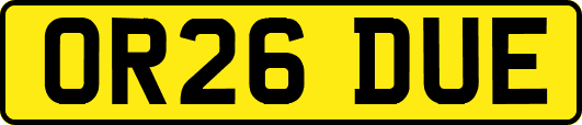OR26DUE