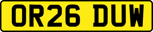 OR26DUW