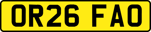 OR26FAO