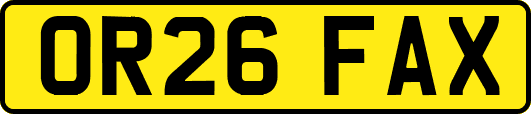 OR26FAX