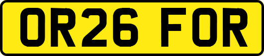 OR26FOR