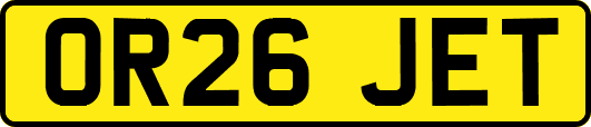 OR26JET