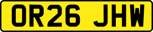 OR26JHW