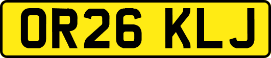 OR26KLJ