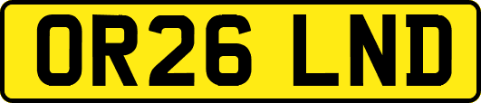 OR26LND