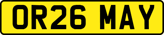 OR26MAY