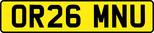 OR26MNU