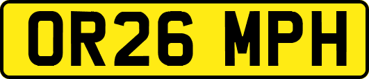 OR26MPH