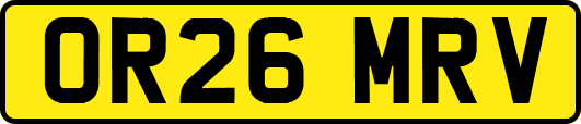 OR26MRV