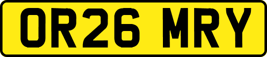 OR26MRY